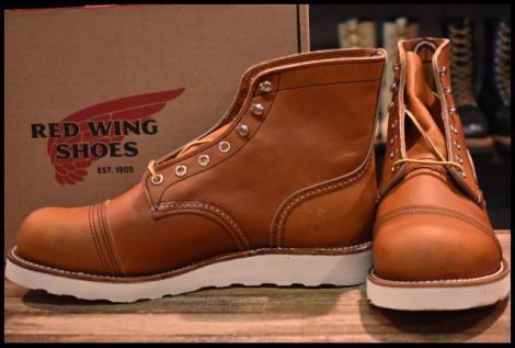 【9D 箱付 未使用 23年】レッドウィング 8089 アイアンレンジャー オロレガシー 茶 編み上げ レースアップ ブーツ redwing HOPESMORE