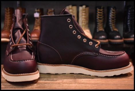 【8.5E 箱付 未使用 23年】レッドウィング 8847 アイリッシュセッター エクスカリバー ブラックチェリー ブーツ redwing HOPESMORE