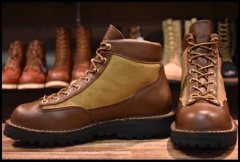 【7.５EE 良品 白タグ】Danner ダナーライト3 33234 茶 ブラウン カーキ ゴアテックス GORE-TEX レースアップ 編み上げ ブーツ HOPESMORE