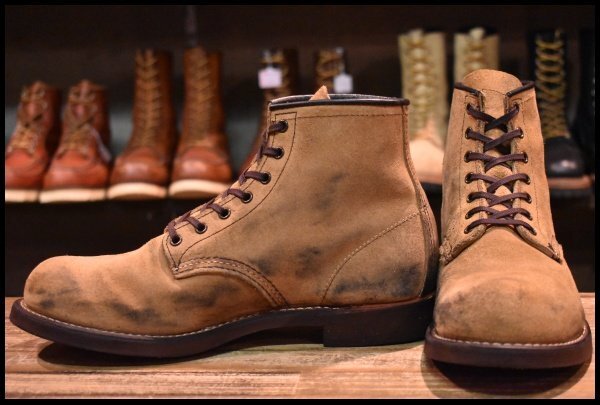 8D 良品 10年】レッドウィング 9162 ブラックスミス スエード 茶 ブラウン 編み上げ レースアップ ブーツ redwing  HOPESMORE – HOPESMORE｜ホープスモア オンラインショップ