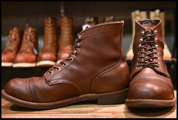 8D 良品 21年】レッドウィング 8111 アイアンレンジャー 茶 アンバー ハーネス キャップトゥ ブラウン ブーツ redwing  HOPESMORE – HOPESMORE｜ホープスモア オンラインショップ