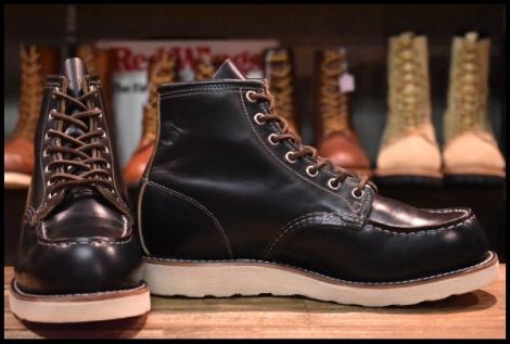 【8E 美品 19年】レッドウィング 9874 アイリッシュセッター ブラック クローンダイク モックトゥ 編み上げ ブーツ redwing HOPESMORE