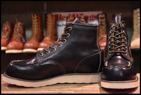 【8E 美品 19年】レッドウィング 9874 アイリッシュセッター ブラック クローンダイク モックトゥ 編み上げ ブーツ redwing HOPESMORE