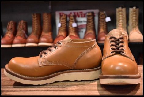 【UK7.5 良品】VIBERG ヴァイバー オックスフォード ビブラム4014 短靴 編み上げ シューズ ブーツ ヴァイバーグ HOPESMORE