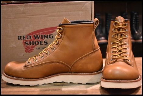 【8D 美品 11年】レッドウィング 2904 ラインマン 茶 ブラウン オロイジナル LTT 編み上げ レースアップ ブーツ redwing HOPESMORE