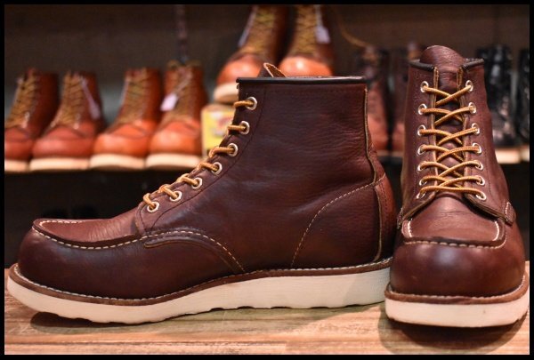 【8D 良品 22年】レッドウィング 8138 アイリッシュセッター 茶 ブライアーオイルスリック モックトゥ ブーツ redwing HOPESMORE