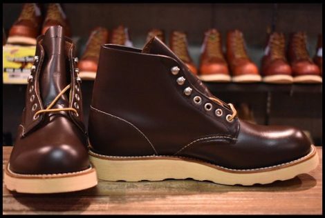 【7D 箱付 DEAD 犬タグ】レッドウィング 8160 アイリッシュセッター 茶 ガラスレザー コレクテッドグレイン ブーツ redwing HOPESMORE