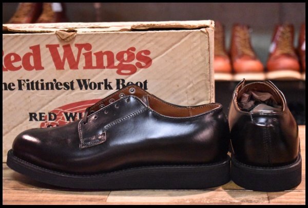 6D 箱付 DEAD 旧羽タグ】レッドウィング 101 ポストマン シューズ ブラック シャパラル 短靴 ビンテージ ブーツ redwing  HOPESMORE – HOPESMORE｜ホープスモア オンラインショップ