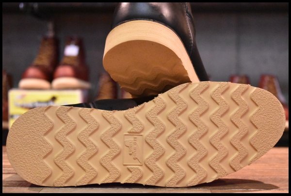 【7E 良品 羽タグ 00年】レッドウィング 8169 ペコス 黒 ブラッククローム クッションソール ブーツ redwing pecos  HOPESMORE