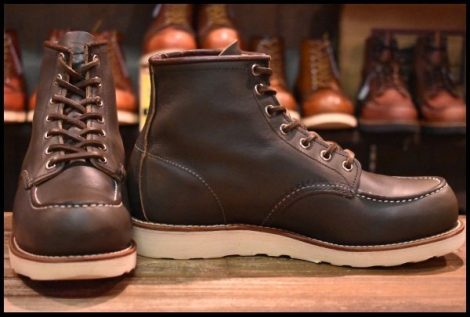 【7.5E 良品 14年】レッドウィング 8180 アイリッシュセッター 緑 カンガタン グリーン レースアップ ブーツ redwing HOPESMORE