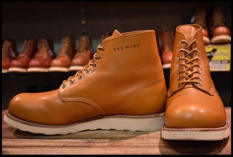 【11EE 美品 16年】レッドウィング 9871 ゴールドラセット アイリッシュセッター プレーントゥ 編み上げ ブーツ redwing HOPESMORE