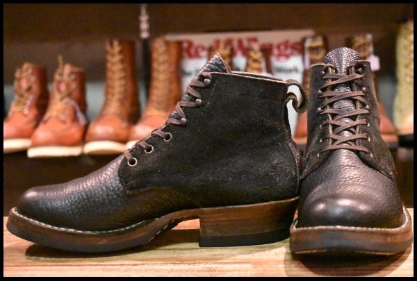 ホワイツ　セミドレス　ビブラム269シングル　黒 ホワイツ セミドレス ビブラム269シングル ブラックレザー
