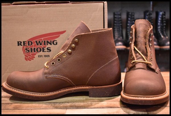 9D 箱付 試着程度 14年】レッドウィング 8015 ブラックスミス ブラウン スピットファイヤー プレーントゥ ブーツ redwing  HOPESMORE – HOPESMORE｜ホープスモア オンラインショップ