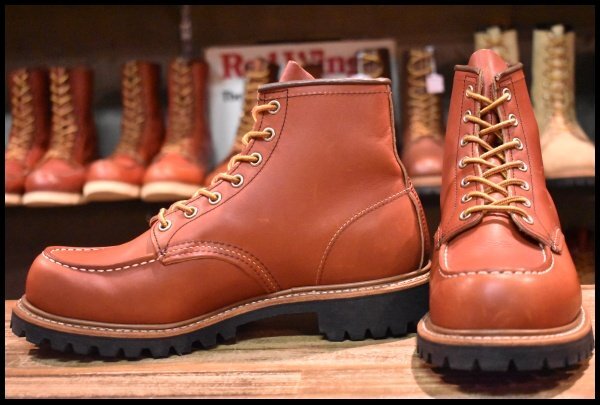 【8E 美品 16年】レッドウィング 8175 アイリッシュセッター 赤茶 オロラセット ビブラムソール ブーツ redwing HOPESMORE