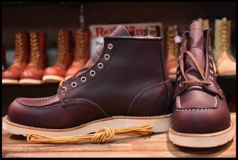 【10D 未使用 23年】レッドウィング 8847 アイリッシュセッター エクスカリバー ブラックチェリー 編み上げ ブーツ redwing HOPESMORE