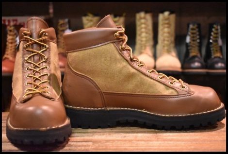 【8EE 良品 白タグ】Danner ダナーライト 30420X ブラウン ゴアテックス GORE-TEX ハイキング 編み上げ レースアップ ブーツ HOPESMORE