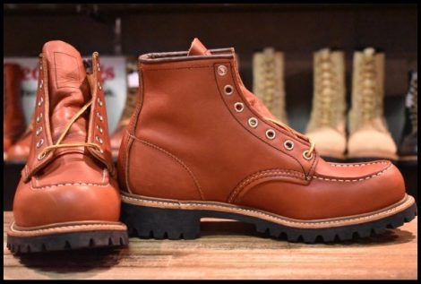 【8E 未使用 16年】レッドウィング 8175 アイリッシュセッター 赤茶 オロラセット ビブラムソール ブーツ redwing HOPESMORE