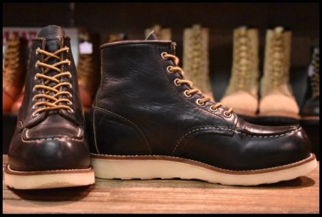 【7D 良品 17年】レッドウィング 8890 アイリッシュセッター チャコール ラフ＆タフ モック レースアップ ブーツ redwing HOPESMORE