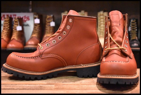 【8E 未使用 16年】レッドウィング 8175 アイリッシュセッター 赤茶 オロラセット ビブラムソール ブーツ redwing HOPESMORE