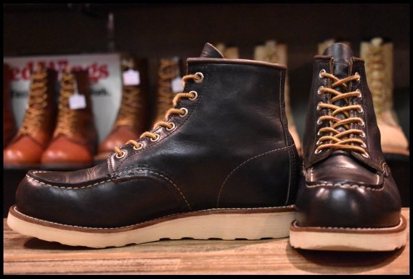 【7D 良品 17年】レッドウィング 8890 アイリッシュセッター チャコール ラフ＆タフ モック レースアップ ブーツ redwing HOPESMORE