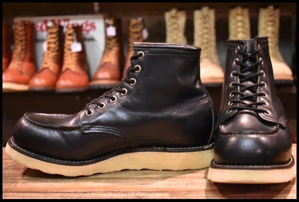 8D 良品 羽タグ 99年】レッドウィング 8130 アイリッシュセッター 黒 ブラッククローム モックトゥ ブーツ 8179 redwing  HOPESMORE – HOPESMORE｜ホープスモア オンラインショップ