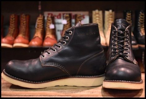 【7.5D 良品 12年】レッドウィング 9870 アイリッシュセッター ブラック クローンダイク 黒 ブーツ redwing HOPESMORE