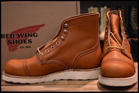 【7D 箱付 未使用 23年】レッドウィング 8089 アイアンレンジャー オロレガシー 茶 編み上げ レースアップ ブーツ redwing HOPESMORE