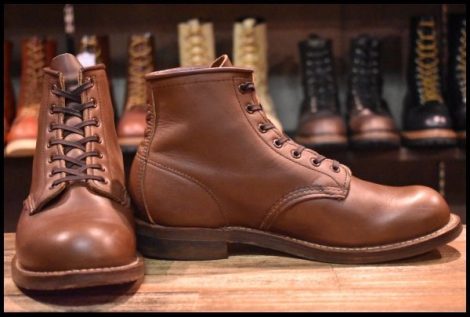 【8D 良品 100周年限定 04年】レッドウィング 8285 アイリッシュセッター ブラウン 編み上げ ブーツ redwing HOPESMORE