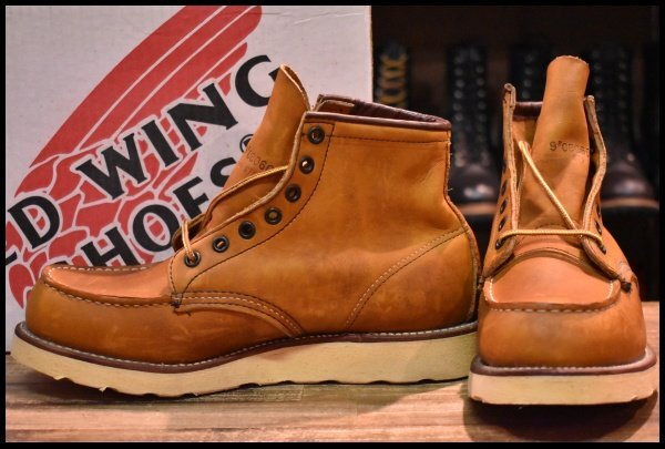 【7.5E DEAD サイド羽タグ 99年】レッドウィング 875 アイリッシュセッター 赤茶 オロイジナル モックトゥ ブーツ redwing HOPESMORE