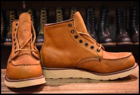 【7.5E DEAD サイド羽タグ 99年】レッドウィング 875 アイリッシュセッター 赤茶 オロイジナル モックトゥ ブーツ redwing HOPESMORE