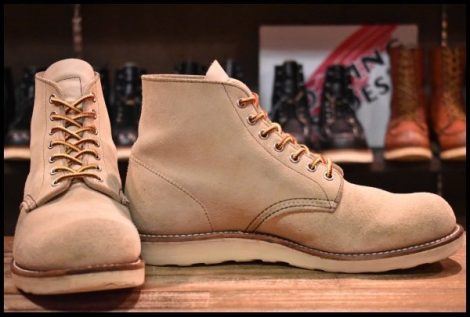 【9E 良品 11年】レッドウィング 8167 スエード アイリッシュセッター ホーソーンアビレーン 編み上げ ブーツ redwing HOPESMORE