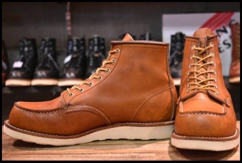 【9E 良品 22年】レッドウィング 875 アイリッシュセッター 茶 オロレガシー モックトゥ レースアップ ブーツ redwing HOPESMORE