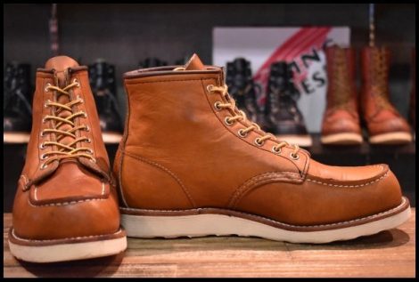 【9E 良品 22年】レッドウィング 875 アイリッシュセッター 茶 オロレガシー モックトゥ レースアップ ブーツ redwing HOPESMORE