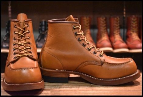 【7D 良品 09年 ビブラムカスタム】レッドウィング 875 アイリッシュセッター 茶 オロイジナル レースアップ ブーツ redwing HOPESMORE