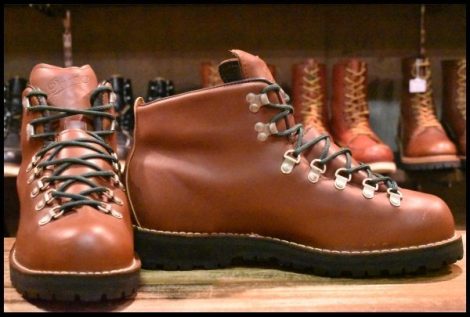 【11EE 良品 白タグ】Danner ダナー マウンテンライト 30520X 茶 ブラウン ゴアテックス GORE-TEX レースアップ ブーツ HOPESMORE