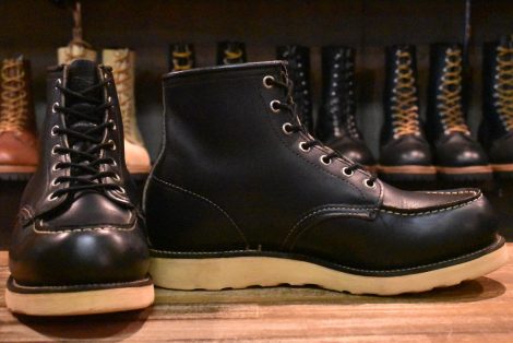 【8.5EE 良品 羽タグ】レッドウィング 8130 アイリッシュセッター 黒 ブラッククローム モックトゥ 8179 ブーツ redwing HOPESMORE