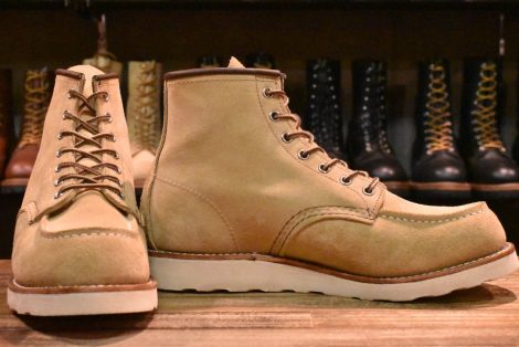 【9D 美品 22年】レッドウィング 8833 スエード アイリッシュセッター ホーソーン ラフアウト モック ブーツ redwing HOPESMORE