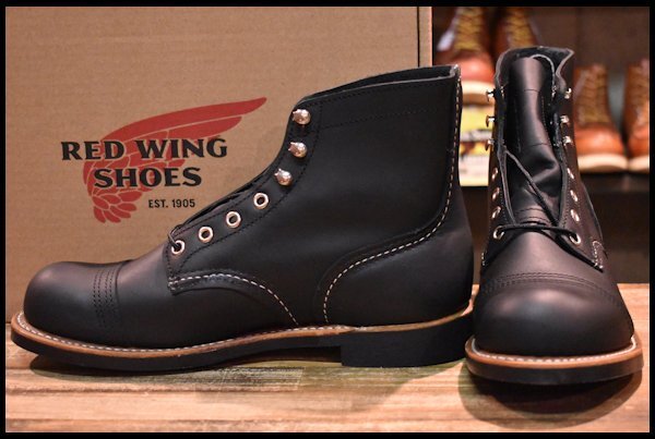 REDWING レッドウイング 8084 アイアンレンジャー ブラック 7D 開け