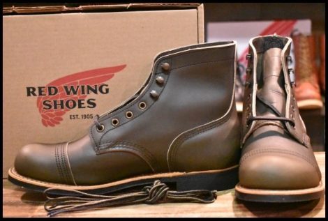 【8.5D 箱付 未使用 24年】レッドウィング 8078 アイアンレンジャー グリーン アルパイン ポーテージ 緑 ブーツ redwing HOPESMORE