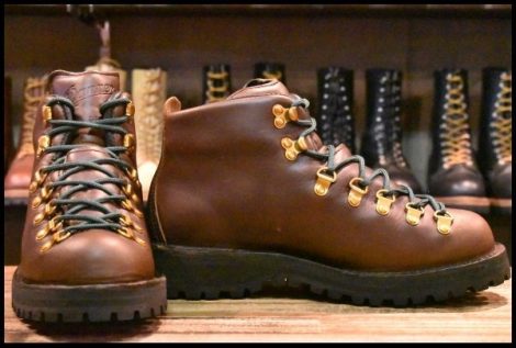 【6.5EE 美品 80周年モデル 白タグ】Danner ダナー マウンテンライト 30822 茶 ブラウン ゴアテックス GORE-TEX ブーツ HOPESMORE