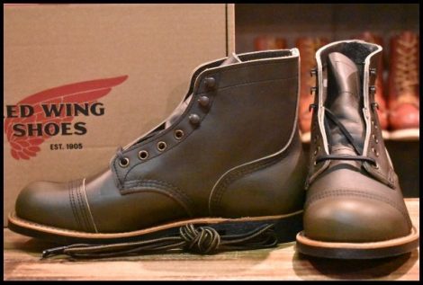 【7D 箱付 未使用 24年】レッドウィング 8078 アイアンレンジャー グリーン アルパイン ポーテージ 緑 ブーツ redwing HOPESMORE