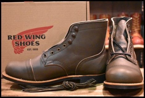 【8D 箱付 未使用 24年】レッドウィング 8078 アイアンレンジャー グリーン アルパイン ポーテージ 緑 ブーツ redwing HOPESMORE