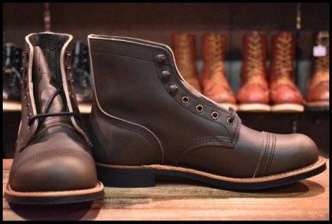 【8.5D 箱付 未使用 24年】レッドウィング 8078 アイアンレンジャー グリーン アルパイン ポーテージ 緑 ブーツ redwing HOPESMORE