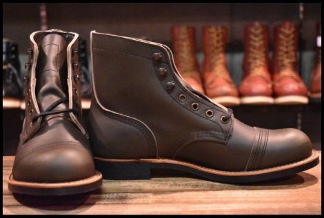 【7D 箱付 未使用 24年】レッドウィング 8078 アイアンレンジャー グリーン アルパイン ポーテージ 緑 ブーツ redwing HOPESMORE