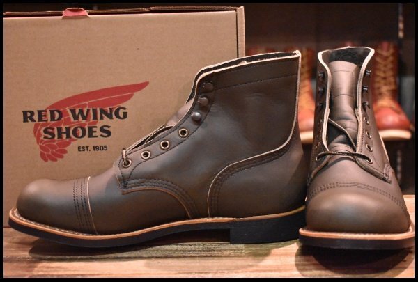 【9D 箱付 未使用 24年】レッドウィング 8078 アイアンレンジャー グリーン アルパイン ポーテージ 緑 ブーツ redwing HOPESMORE