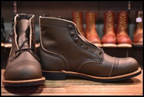 【8D 箱付 未使用 24年】レッドウィング 8078 アイアンレンジャー グリーン アルパイン ポーテージ 緑 ブーツ redwing HOPESMORE