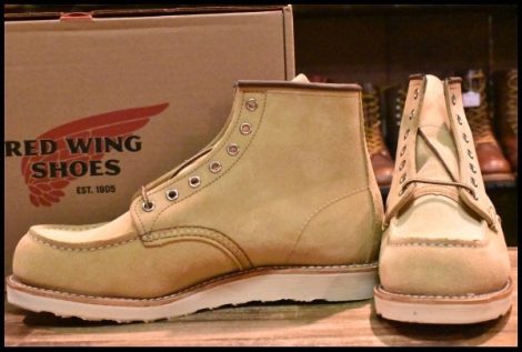 【8.5D 箱付 未使用 24年】レッドウィング 8833 スエード アイリッシュセッター ホーソーン ラフアウト ブーツ redwing HOPESMORE