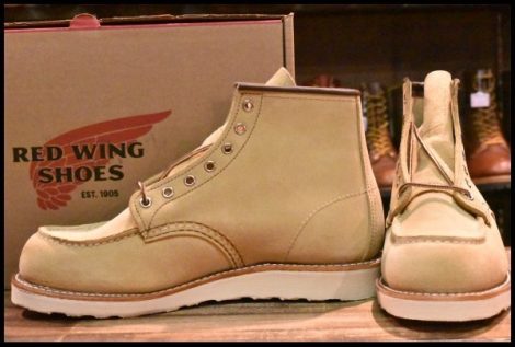 【9.5D 箱付 未使用 24年】レッドウィング 8833 スエード アイリッシュセッター ホーソーン ラフアウト ブーツ redwing HOPESMORE