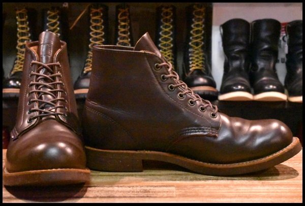 REDWING レッドウィング　プレーントゥ　5D 23.5㎝ ブラウン 楽天市場】レッドウィング プレーントゥの通販