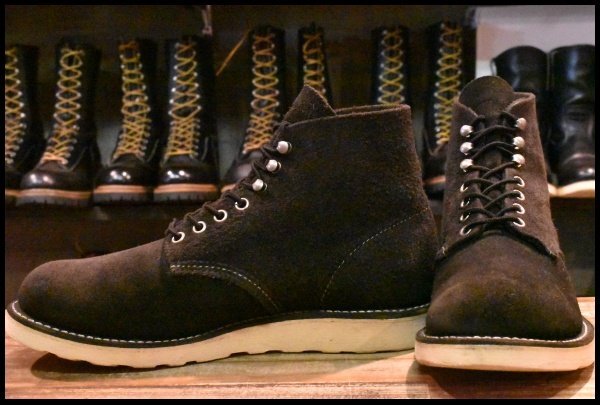 レッドウィング RED WING 8174 ブラックスエード 6-inch Classic Round | レッドウィング オフィシャルサイト